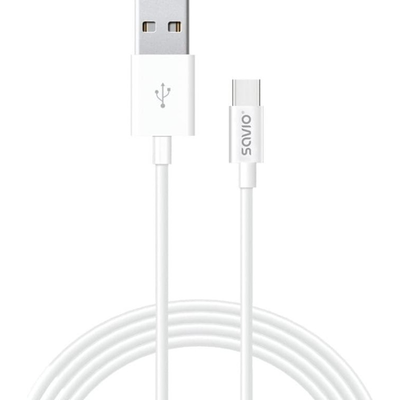 Savio USB cable Savio USB-A - 1 m White (SAVIO CL-126)
