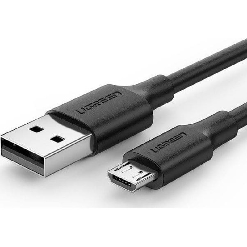 Ugreen USB cable Ugreen USB-A - microUSB 2 m Black (60138)
