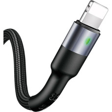 Usams USB cable Usams USB-A - Lightning 1 m Black