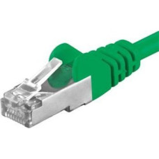 Premiumcord PREMIUMCORD Patch kabel CAT6a S-FTP, RJ45-RJ45, AWG 26/7 2m zielony
