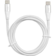Ibox USB cable iBOX USB-C - USB-C 2 m White (IKUTC2W)