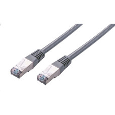 C-Tech C-TECH kabel patchcord Cat5e, FTP, šedý, 2m