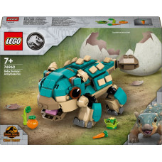 Lego 76962 Jurassic World Baby Bumpy: Ankylosaurus, construction toy