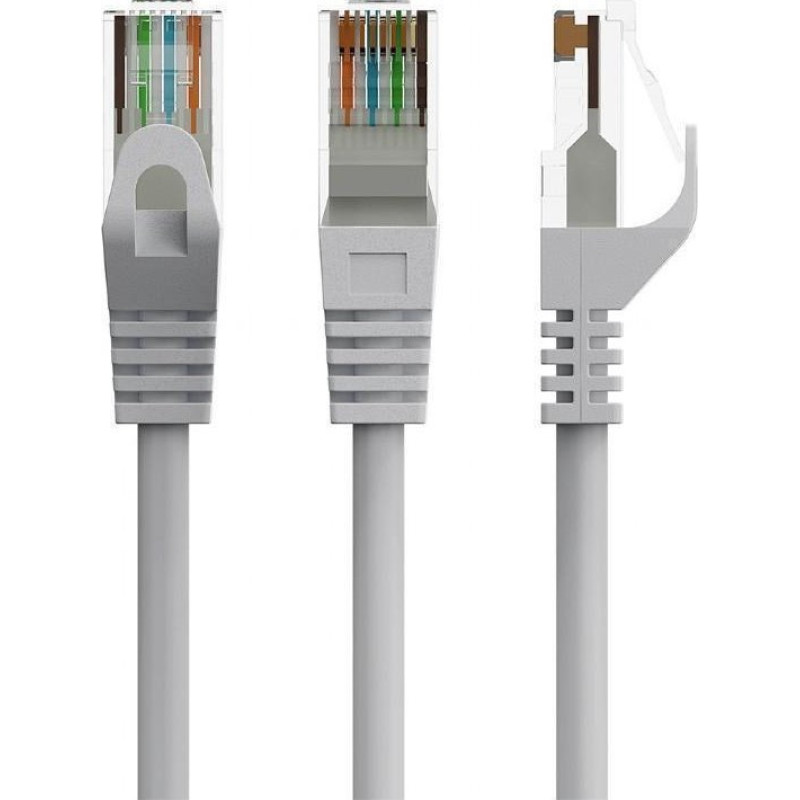 Gembird GEMBIRD Patchcord kat.6 UTP 15m czysta miedź kolor szary