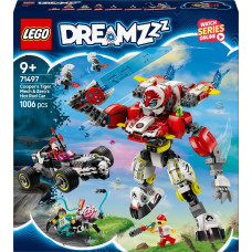 Lego 71497 DREAMZzz Cooper's Tiger Mech and Zero's Hot Rod car
