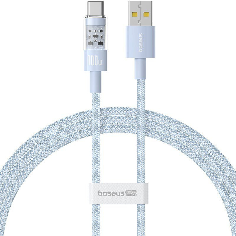 Baseus Kabel Baseus Gem USB-USB C 100W 1m (niebieski)
