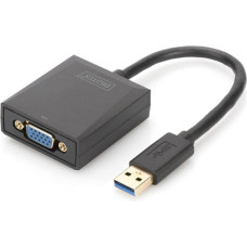 Digitus USB adapter Digitus USB - VGA Black (DA-70840)