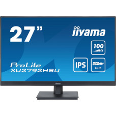 Iiyama ProLite XU2792HSU-B6 kompiuterio monitorius 68,6 cm (27") 1920 x 1080 pikseliai „Full HD“ LED Juoda