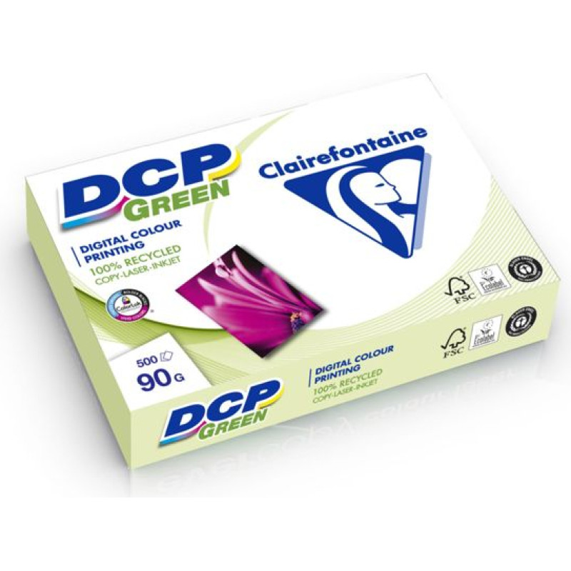 Clairefontaine DCP Green 90 g A 4 Recyclingpapier 500 Blatt