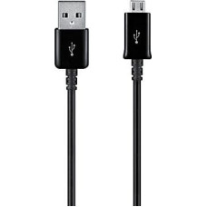 Samsung USB cable Samsung USB-A - microUSB 1 m Black (ECB-DU5ABE)