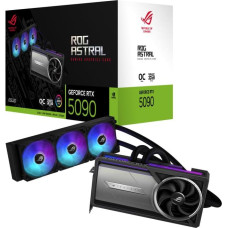 Asus Graphics Card|ASUS|NVIDIA GeForce RTX 5090|32 GB|GDDR7|512 bit|PCIE 5.0 16x|GPU 2610 MHz|2xHDMI|3xDisplayPort|ASTRAL-LC-RTX5090-O32G-GA