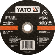 Yato TARCZA DO METALU INOX 125x1,2x22mm   6103