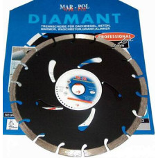 Mar-Pol TARCZA DIAM.350x25,4x10 SEG.CZARNA/MP