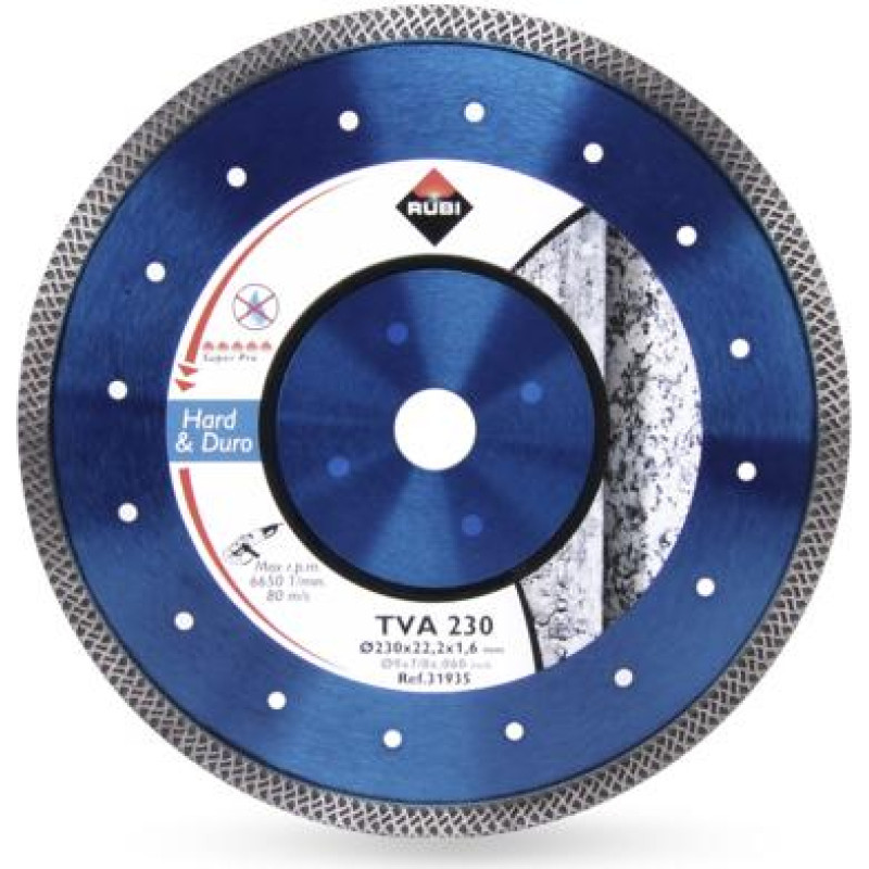 Rubi TARCZA DIAMENTOWA TVA 115 x 22,2mm SUPERPRO