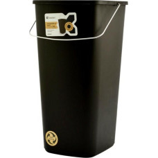 Prosperplast KEDEN KOSZ NA ŚMIECI COMPACTA Q BASIC 25L - CZARNY RECYKLING*