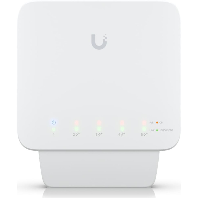 Ubiquiti Switch|UBIQUITI|USW-FLEX|5x10Base-T / 100Base-TX / 1000Base-T|PoE ports 5|15.4 Watts|USW-FLEX