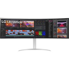 LG 49BQ95C-W kompiuterio monitorius 124,5 cm (49") 5120 x 1440 pikseliai UltraWide Dual Quad HD Balta