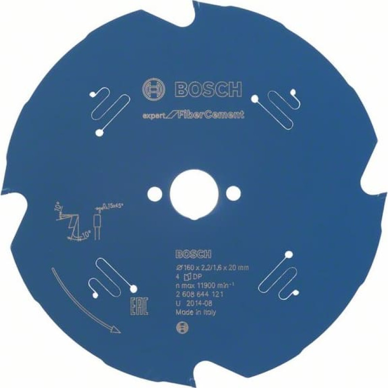 Bosch 2 608 644 121 diskinio pjūklo ašmenys 16 cm 1 vnt