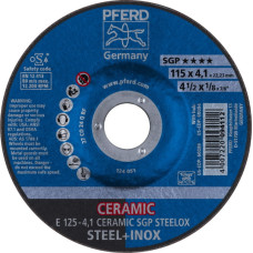 Pferd Šlifavimo diskas SGP Ceramic STEELOX 125x4,1mm, Pferd