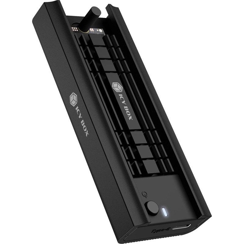 Icy Box IB-180MC-C31, drive housing (black)