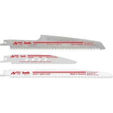Einhell Saber saw blade set wood, metal, rechargeable battery, 3 pieces