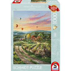 Schmidt Spiele Schmidt Games Thomas Kinkade Studios: Peaceful Valley Vineyard, Puzzle