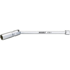 Hazet spark plug wrench 4766-1, 16mm (5/8), socket wrench (3/8, with crown spring)