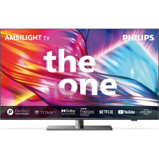 Philips The One 55PUS8949/12, LED TV - 55 - anthracite/chrome, UltraHD/4K, WLAN, Ambilight, Dolby Vision, HDR, 120Hz panel