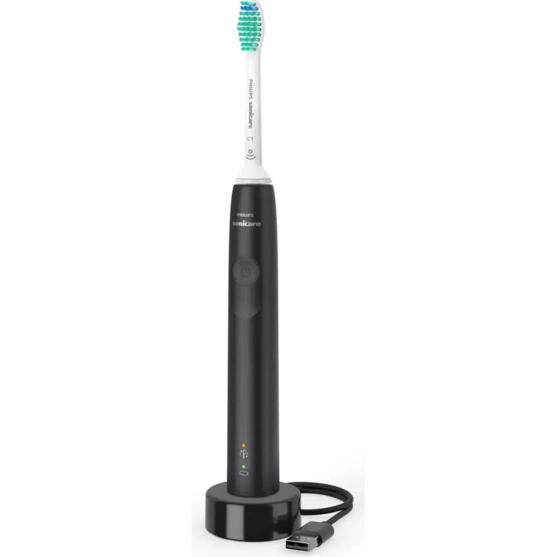 Philips Sonicare 3100 Series HX3671/14, Electric Toothbrush (black)