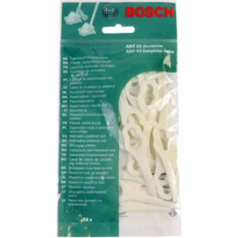 Bosch ART 23 polymer blades 24 pcs green