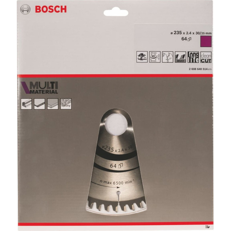 Bosch Circular Saw Blade Multi 235x30mm