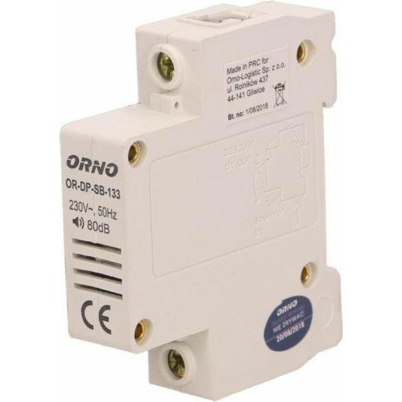 Orno DZWONEK PRZEWODOWY NA SZYNĘ DIN