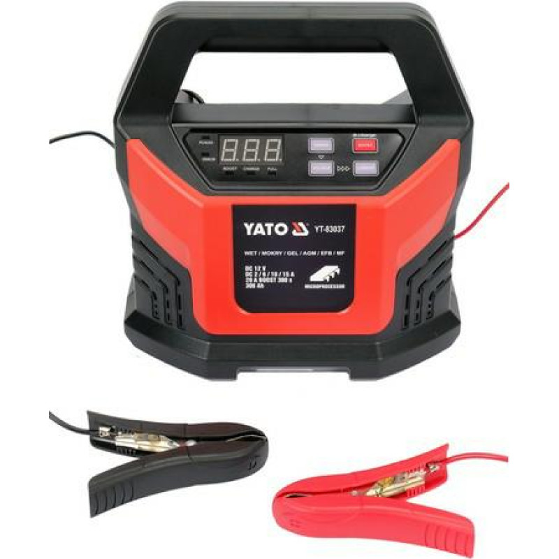 Yato PROSTOWNIK ELEKTRONICZNY 12V/2/6/10/15/20A