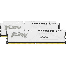 Kingston FURY 64 GB DDR5-5600 Kit, memory (white, KF556C40BWK2-64, Beast, XMP)