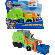 Spinmaster Spin Master Paw Patrol - Extra Large Recycling Truck with Rocky Figure and Transformation Function, Toy Vehicle