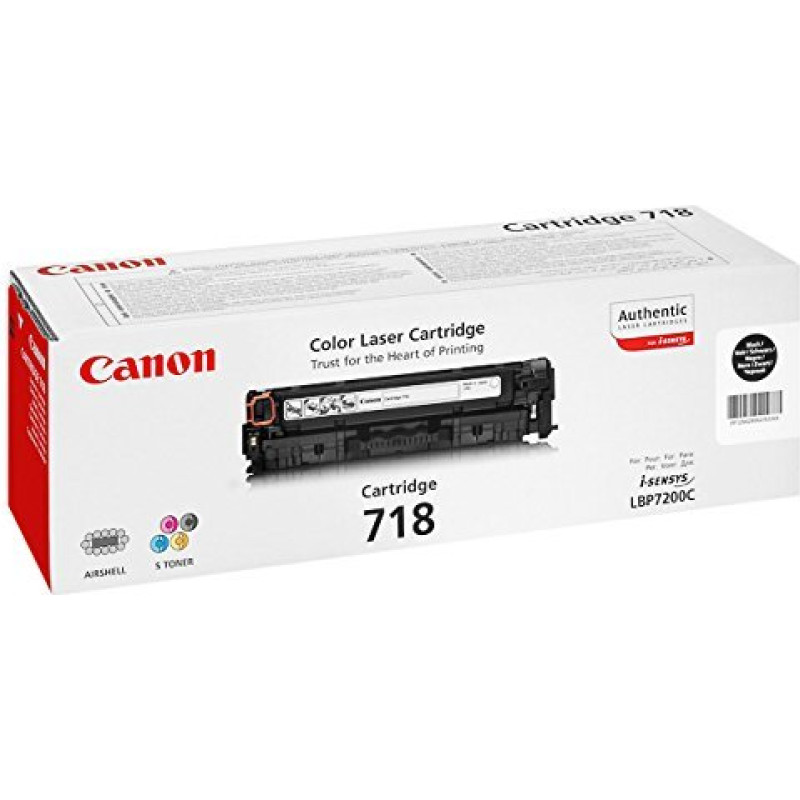 Canon Toner black 2 Pack 718