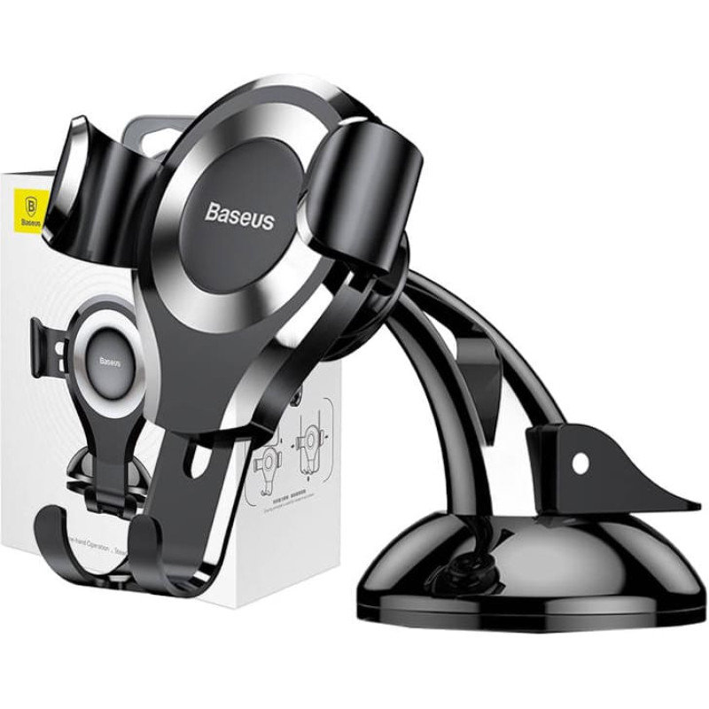 Baseus Osculum gravitational phone holder (black + silver)