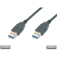 Premiumcord USB cable PremiumCord USB-A - USB-A 2 m Black (ku3aa2bk)