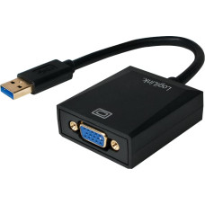 Logilink USB adapter LogiLink USB - VGA Black (UA0231)