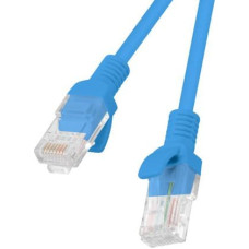 Lanberg Patchcord, Cat6, unscreened, 1m, blue (PVC6-10CC-0100-B)