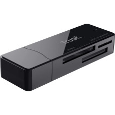 Trust NANGA kortelių skaitytuvas USB 3.2 Gen 1 (3.1 Gen 1) Type-A Juoda
