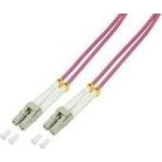 Logilink Logilink - Patch- Cable - LC Multi- Mode (M) - LC Multi- Mode (M) - 1 m - glass fiber - 50/125 Micrometer - OM4 - halogen free (FP4LC01)