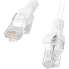 Lanberg Patchcord Kat.5e 15m White (PCU5-10CC-1500-W)
