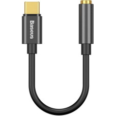 Baseus USB adapter Baseus L54 USB-C - Jack 3.5mm Black (6953156297845)