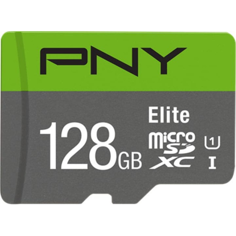 PNY Tab PNY Elite MicroSDXC 128 GB Class 10 UHS-I/U1 A1 V10 (P-SDU128V11100EL-GE)