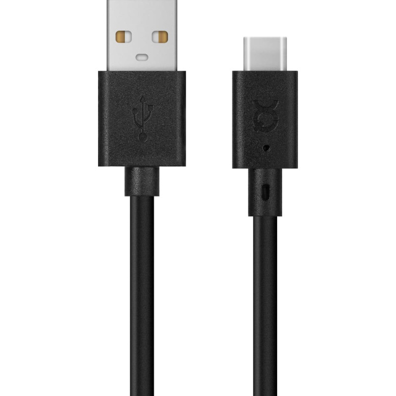 Xqisit USB cable Xqisit USB-A - USB-C 3 m Black (112294)