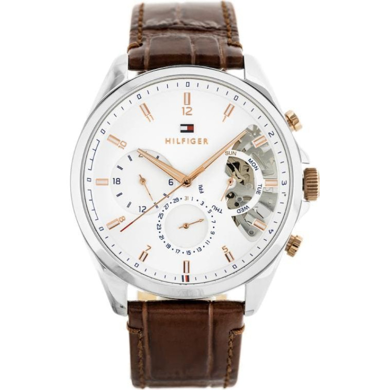 Tommy Hilfiger Zegarek Tommy Hilfiger ZEGAREK MĘSKI TOMMY HILFIGER 1710450 BAKER (zf043a)