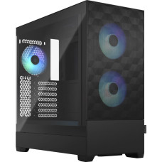 Fractal Design Pop Air RGB black TG Clear Tint, Tower Case (black)
