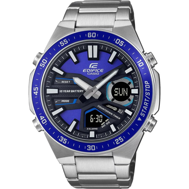 Casio Zegarek Casio Zegarek męski Casio Edifice EFV-C110D-2AVEF
