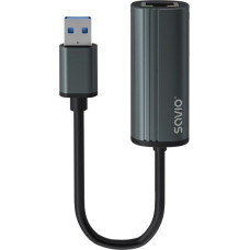 Savio USB adapter Savio USB-A 3.1 Gen 1 adapter for RJ-45 gigabit Ethernet, AK-55